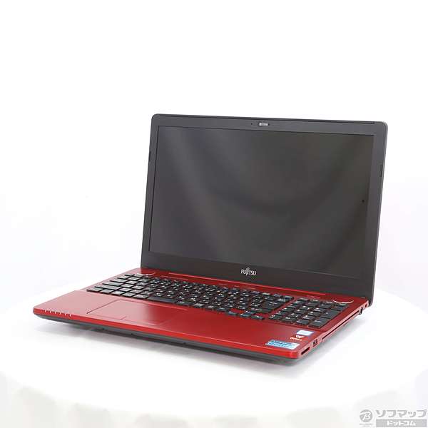 中古】LIFEBOOK AH53／X FMVA53XR ルビーレッド 〔Windows 10