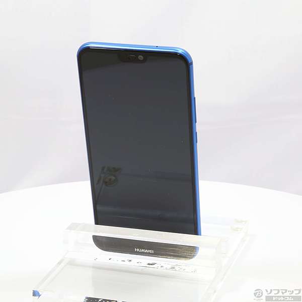 中古】HUAWEI P20 lite 32GB クラインブルー ANE-LX2J SIMフリー