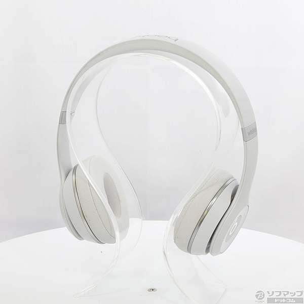 中古】〔展示品〕 Beats SOLO3 Wireless MR3T2PA／A マットシルバー