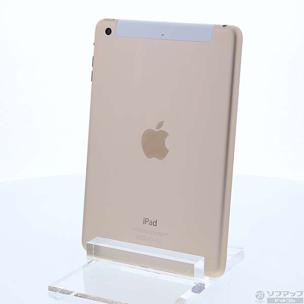 中古 Ipad Mini 3 16gb ゴールド Mgyr2j A Simフリー リコレ ソフマップの中古通販サイト