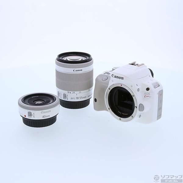 Canon EOS KISS X7 Wレンズキット WHITEホワイト
