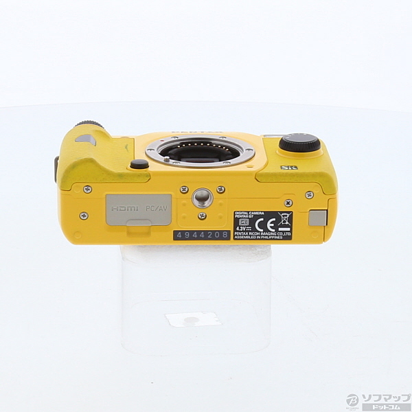 中古】PENTAX Q7 ダブルズームキット イエロー [2133016590475