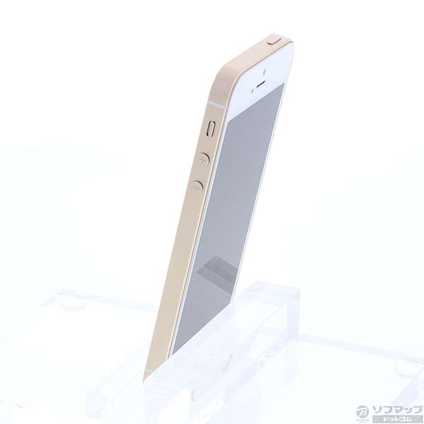 中古】iPhone5S 16GB ゴールド ME334J／A SIMフリー