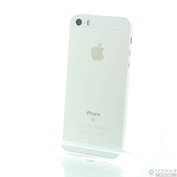 iPhone SE 32GB シルバー MP832J／A SoftBank 〔ネットワーク利用制限▲〕 ◇07/01(水)値下げ！