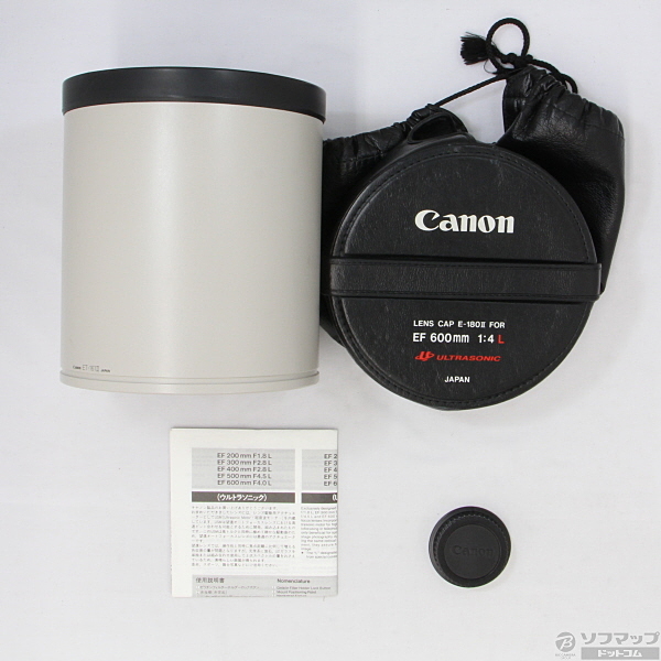 Canon EF 600mm F4L USM レンズ 本体 動作未確認品 Canon EF 600mm F4L