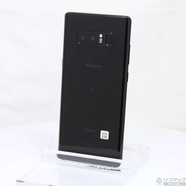 中古】GALAXY Note8 64GB ミッドナイトブラック SC-01K docomoロック