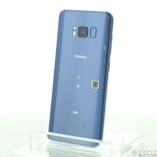 中古】ナイトセール対象品 Galaxy S8 64GB コーラルブルー SCV36