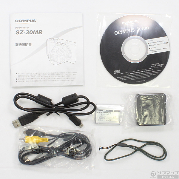中古】OLYMPUS SZ-30MR(1600万画素／24倍／シルバー／SDXC) ◇07/01(水