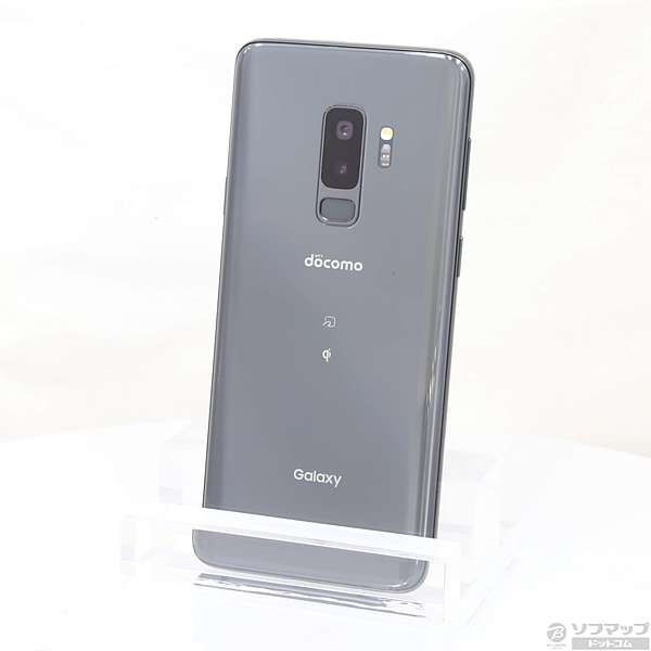 中古】GALAXY S9+ 64GB チタニウムグレー SC-03K docomoロック解除SIM