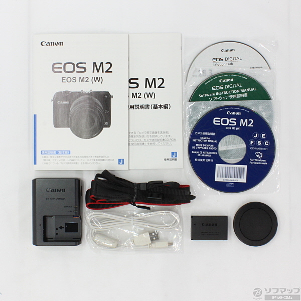 中古】EOS M2 ボディ ベイブルー／EOSM2ボディベイブルー／ベイブルー