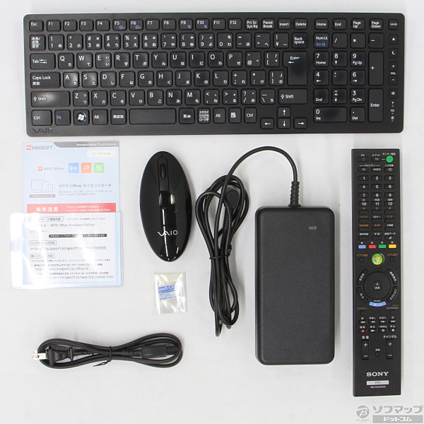 中古】VAIO L SVL24118FJB ブラック 〔Windows 7