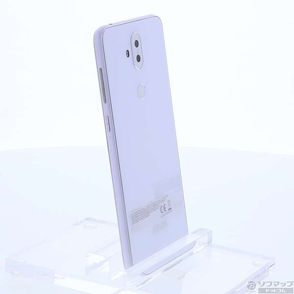 中古】〔展示品〕 ZenFone 5Q 64GB ムーンライトホワイト ZC600KL