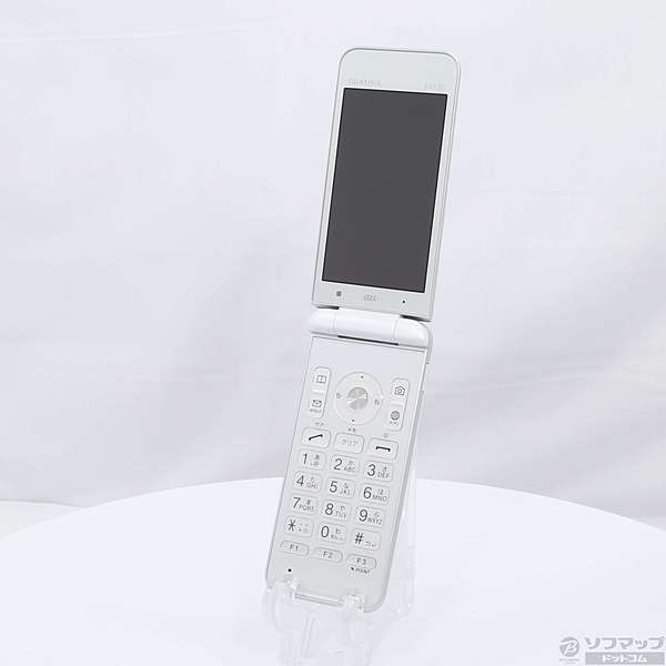 中古】セール対象品 GRATINA KYF37 ホワイト au [2133017113147
