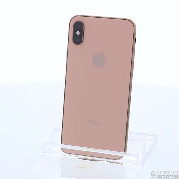 中古】iPhoneXS 64GB ゴールド MTAY2J／A auロック解除SIMフリー ◇07