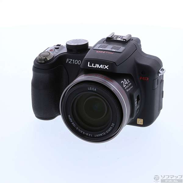 LUMIX DMC-FZ100-K (1410万画素／24倍／AVCHD／ブラック／SDXC) ◇07/01(水)値下げ！