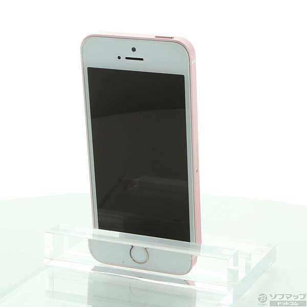 中古】iPhone SE 64GB ローズゴールド NLXQ2 docomoロック解除SIM