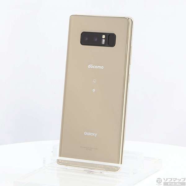 中古 セール対象品 Galaxy Note8 64gb メープルゴールド Sc 01k Docomoロック解除simフリー リコレ ソフマップの中古通販サイト