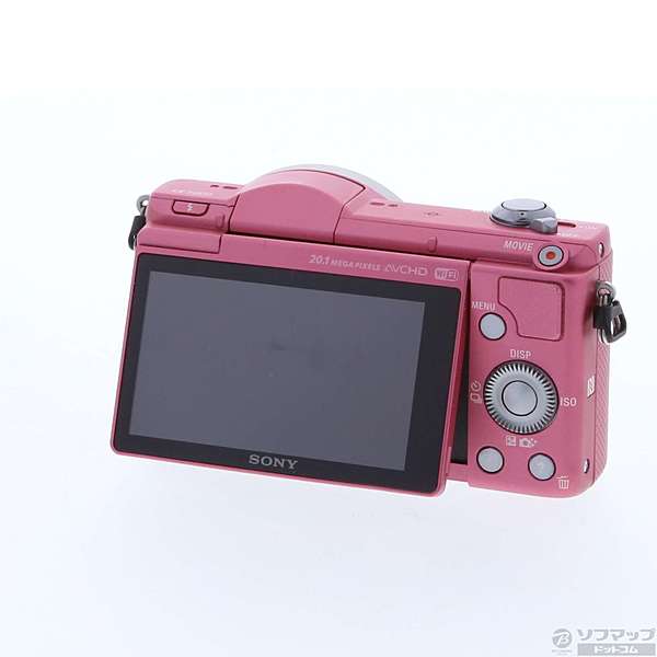 中古】α5000 ボディ (ILCE-5000) ピンク／A5000ボディILCE5