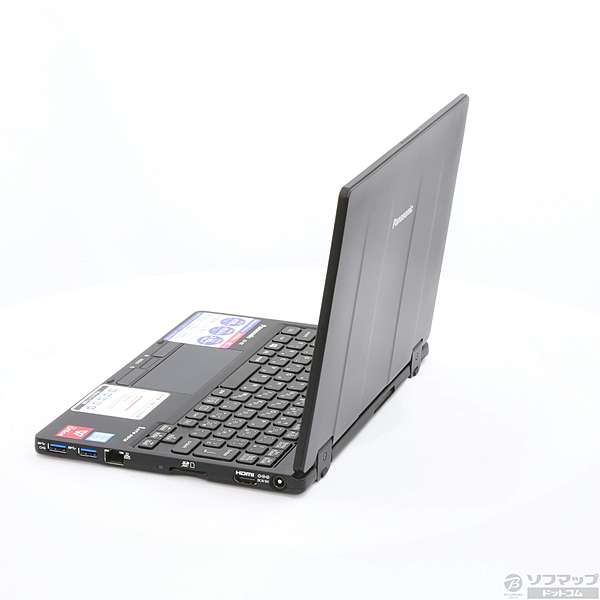 中古】〔展示品〕 Lets note RZ8 CF-RZ8CFMQR ブラック 〔Windows 10