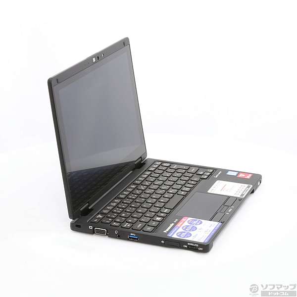 中古】〔展示品〕 Lets note RZ8 CF-RZ8CFMQR ブラック 〔Windows 10