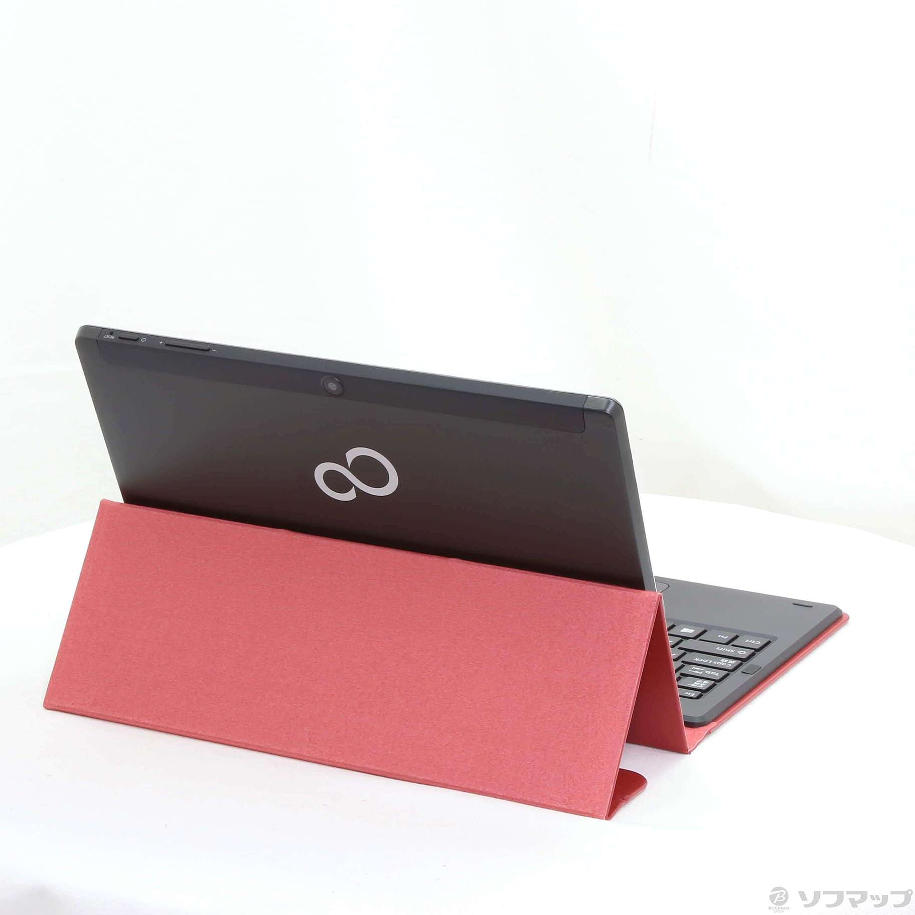 中古】ARROWS Tab QH30／W FARQ30WRJ2 レッド 〔Windows 10 