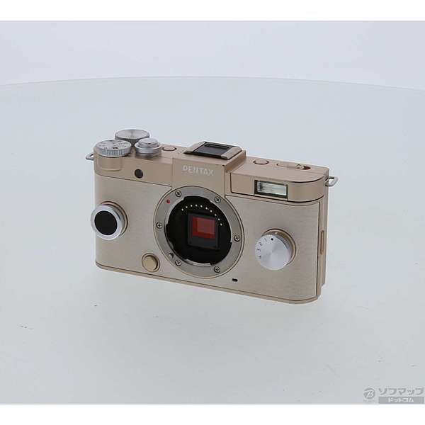 中古 Pentax Q S1 シャンパンゴールド クリーム 1240万画素 07 01 水 値下げ リコレ ソフマップの中古通販サイト