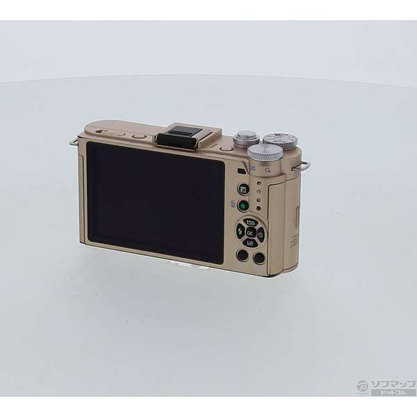 最終値下げ　美品 PENTAX ミラーレス一眼 Q-S1 シャンパンゴールド 中古】PENTAX Q-S1 シャンパンゴールド×クリーム (1240万画素