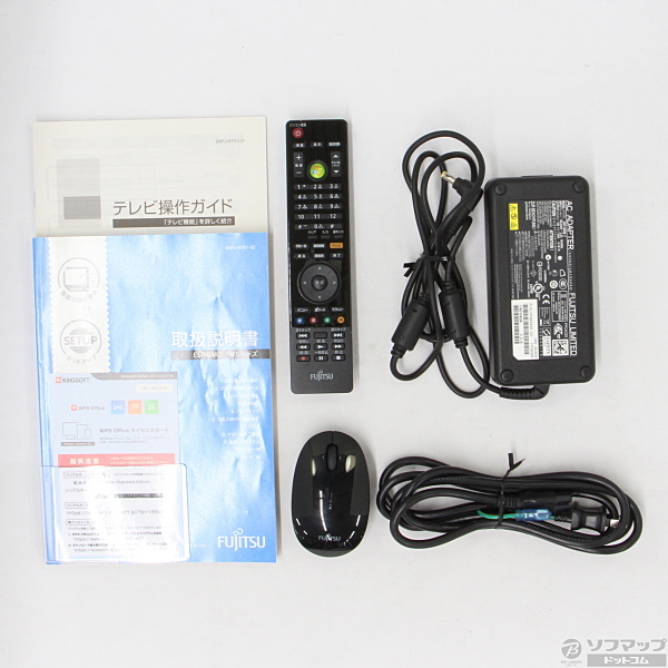 中古】ESPRIMO FH77／DD FMVF77DDB エスプレッソブラック 〔Windows 7