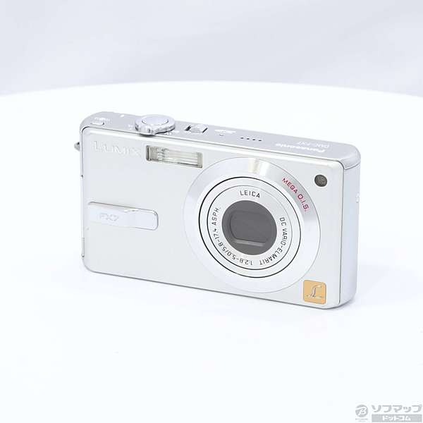 中古】LUMIX DMC-FX7-S (500万画素／3倍／シルキーシルバー／SD) ◇07