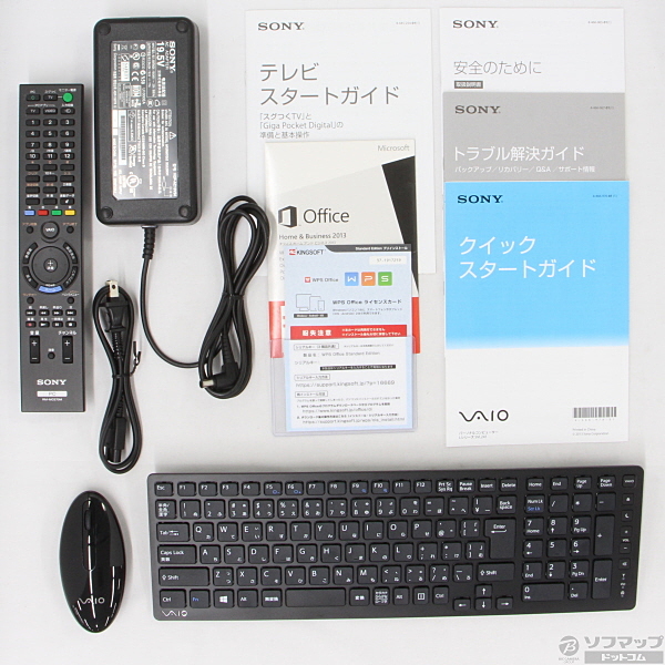 中古】VAIO L SVL2414AJ ブラック 〔Windows 8〕 〔Office付