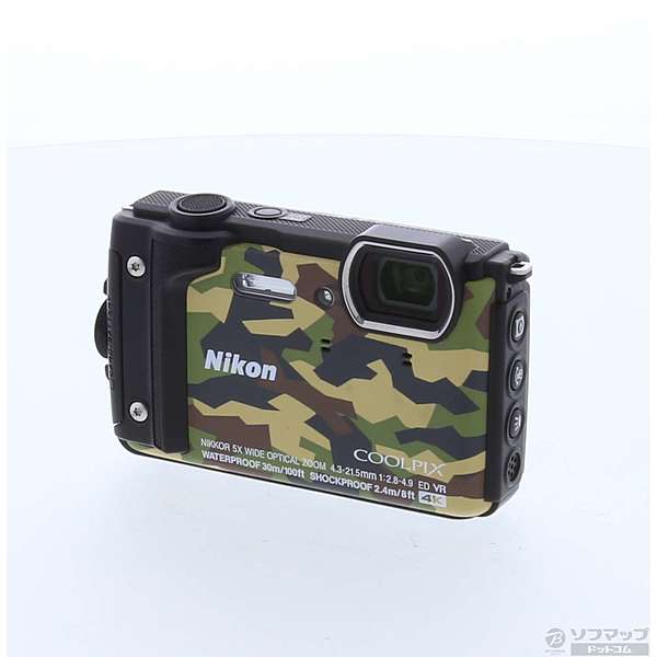 中古】ニコン COOLPIX W300 カムフラージュ／W300GR／ [2133017421969