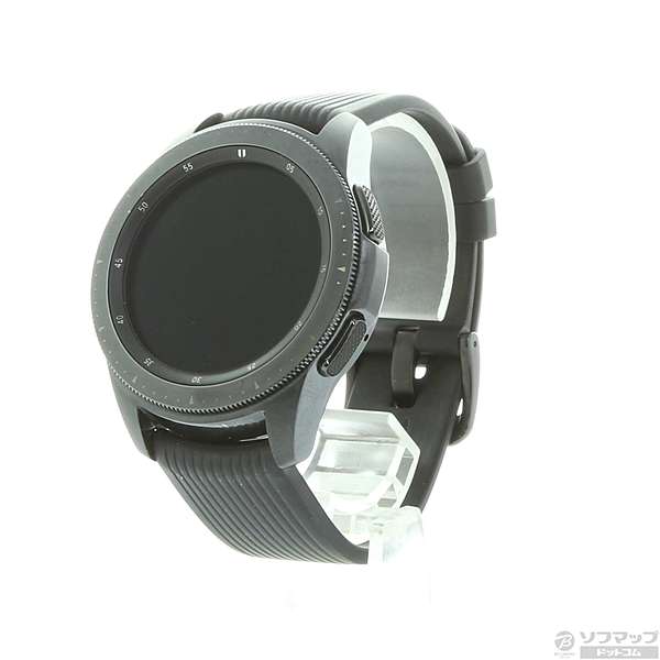 Galaxy Watch 42mm SM-R810NZKAXJP ミッドナイトブラック