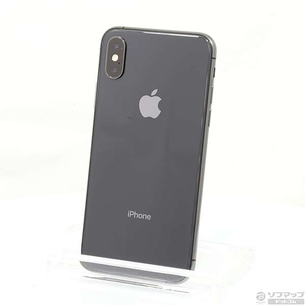 iPhoneXS 256GB スペースグレイ MTE02J／A SoftBank 〔ネットワーク利用制限▲〕