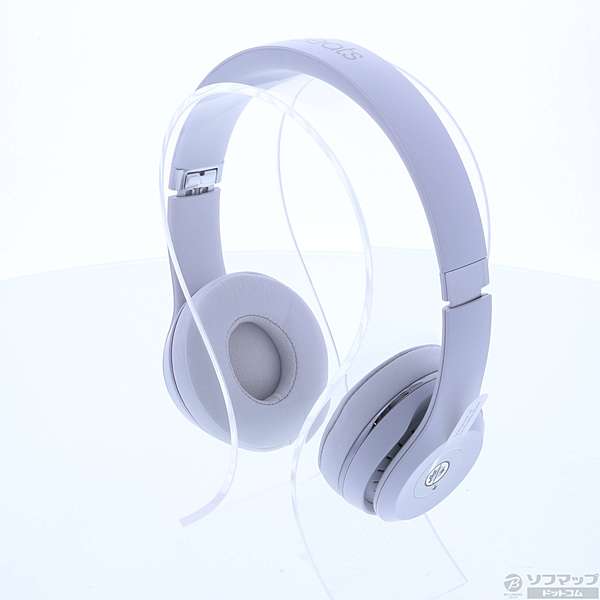 中古】Beats Solo3 Wireless MUH52PA／A サテンシルバー