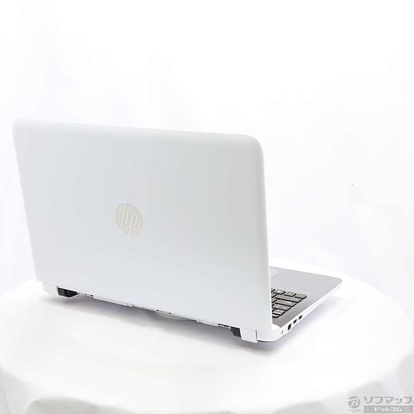 中古】HP Pavilion 15-ab255TU T5Q80PA#ABJ ブリザードホワイト