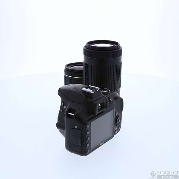 中古】NIKON D3400 ダブルズームキット ブラック ◇07/01(水)値下げ 