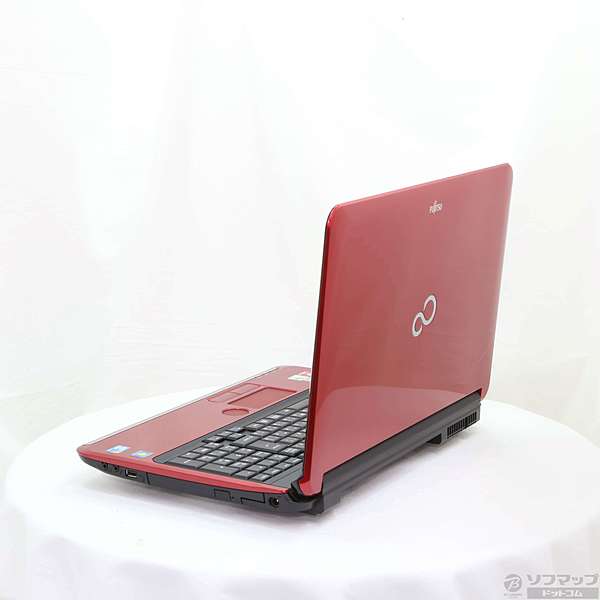 中古】LIFEBOOK AH53／C FMVA53CR2 ルビーレッド 〔Windows 7