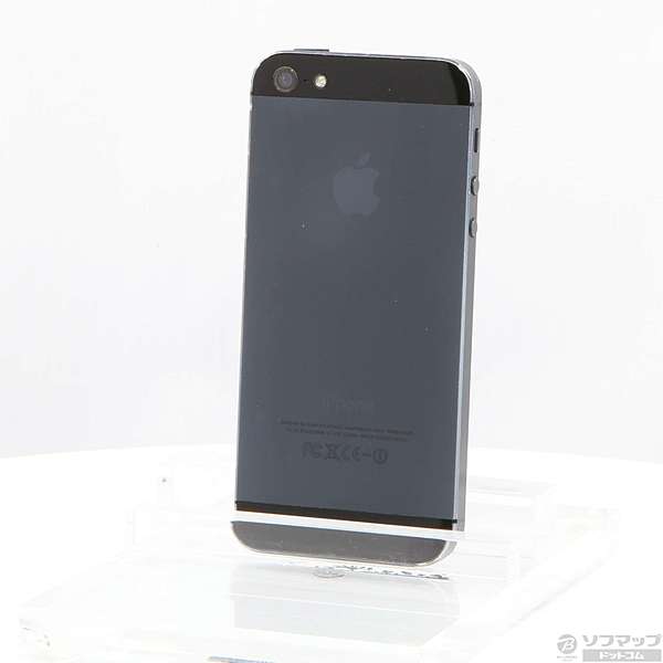 中古】iPhone5 16GB ブラック MD297J／A SoftBank [2133017611599