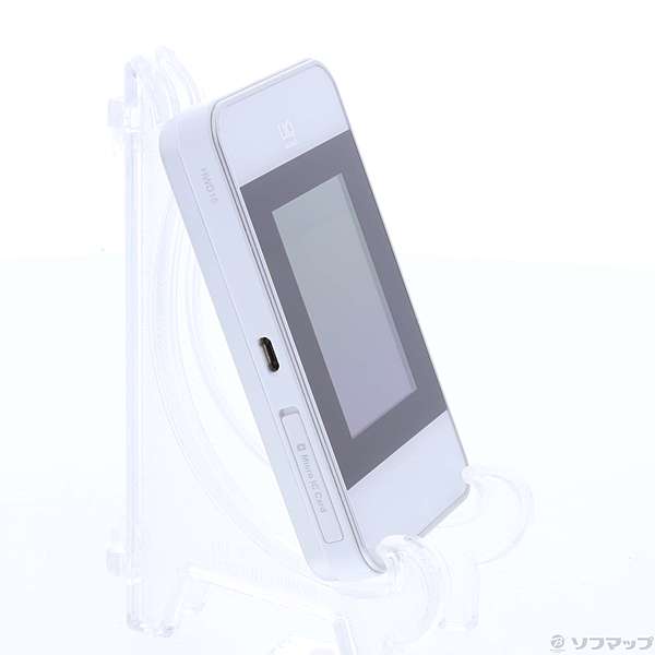 中古 Wi Fi Walker Wimax 2 Hwd15 ホワイト Uq Mobile リコレ ソフマップの中古通販サイト