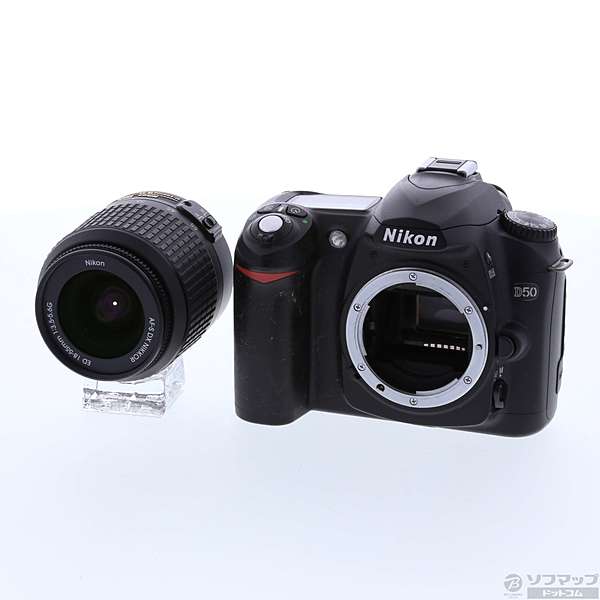 中古】Nikon D50BLK (ED18-55／F3.5-5.6／ブラック) [2133017625404] リコレ！|ソフマップの中古通販サイト