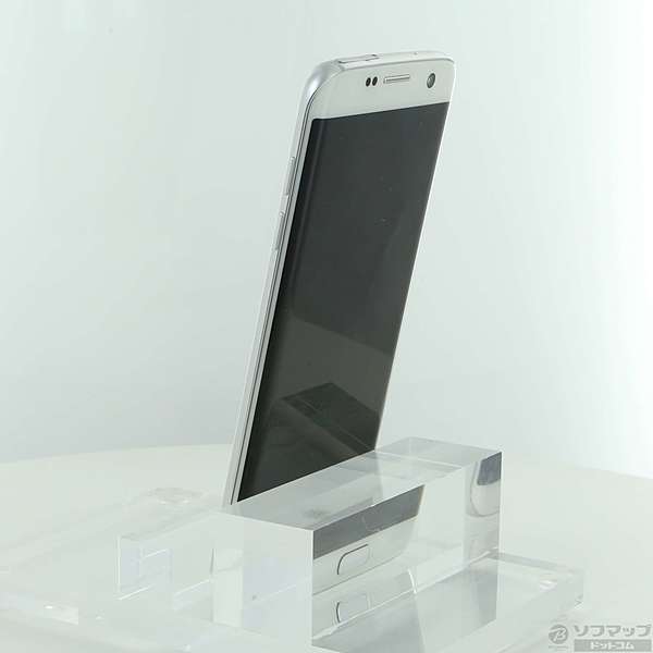 中古】GALAXY S7 edge 32GB ホワイトパール SC-02H docomoロック解除