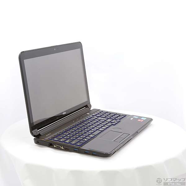 中古】LIFEBOOK AH77／H FMVA77HBG シャイニーブラック 〔Windows 7