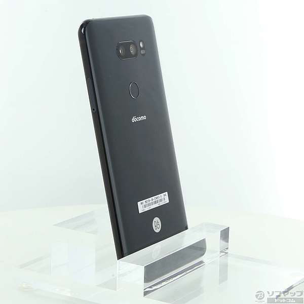 中古】V30+ 128GB オーロラブラック L-01K docomoロック解除SIMフリー