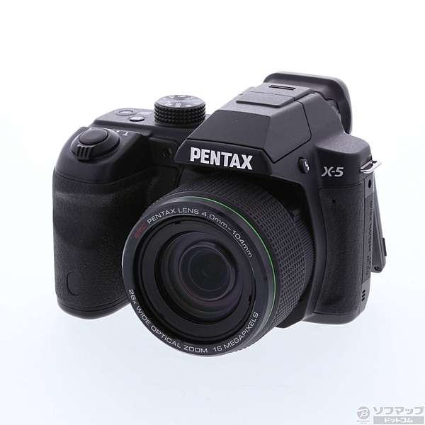 中古】PENTAX X-5 (1600万画素／26倍／ブラック／SDXC) [2133017732461 ...