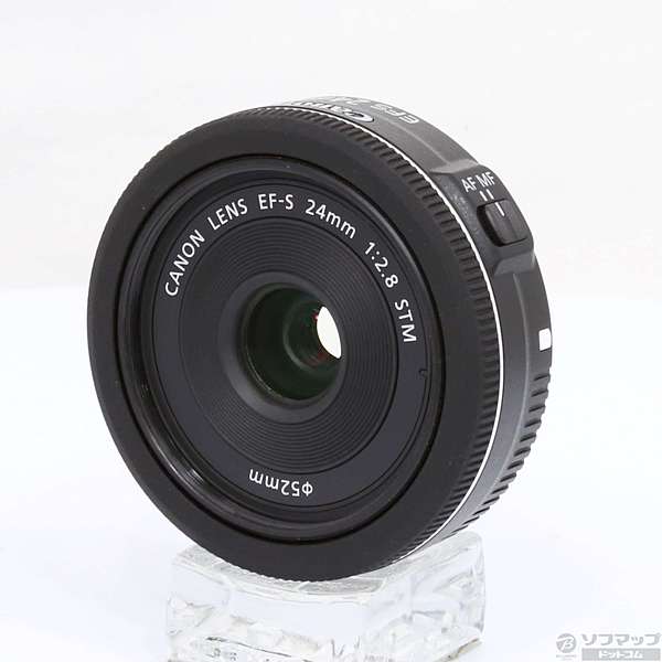 中古 Canon Ef S 24mm F2 8 Stm Ef S2428stm レンズ リコレ ソフマップの中古通販サイト