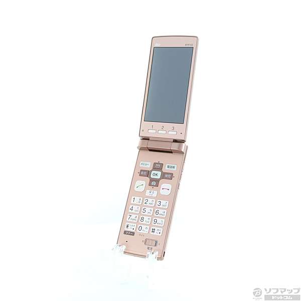 KYOCERA かんたんケータイ KYF32 ピンク - スマートフォン本体