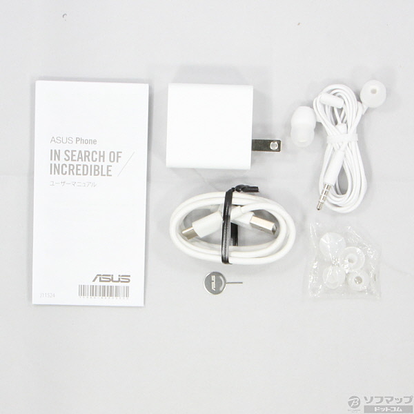 中古】ZenFone 3 32GB パールホワイト ASUS_Z017DA SIMフリー ...