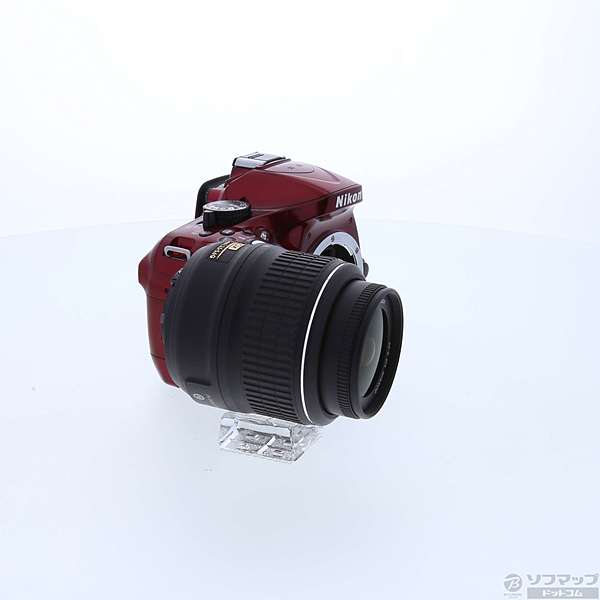 中古】NIKON D5200 18-55 VR レンズキット レッド (2410万画素／SDXC) [2133017849084]  リコレ！|ビックカメラグループ ソフマップの中古通販サイト