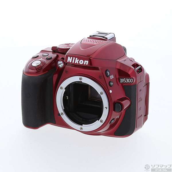 中古】NIKON D5300 ボディ レッド (2410万画素／SDXC) [2133017908019 ...