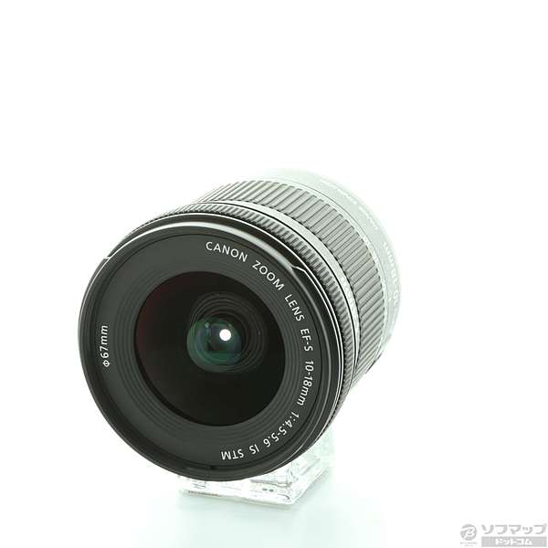 中古 Canon Ef S 10 18mm F4 5 5 6 Is Stm リコレ ソフマップの中古通販サイト